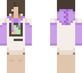 lavender dino hoodie