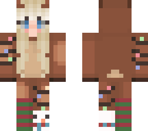 not my creation but a cute christmas skin i found