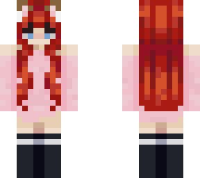 pink hoodie