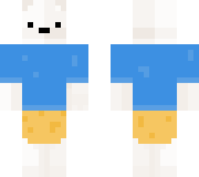 polar bear but his with default clothes