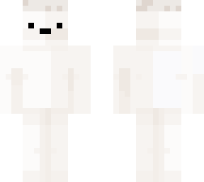 polar bear with a christmas hat on