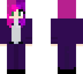 purple suit