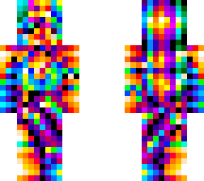rainbow mess
