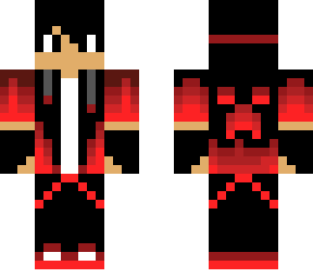 red cool boy skin