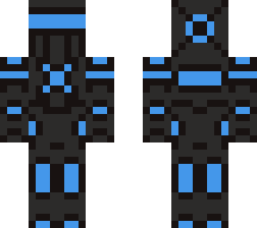 robot blue