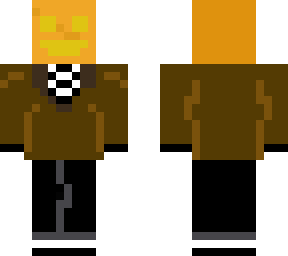 skeleton pumkin in a trenchcoat