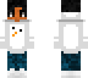 snowman hoodie