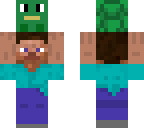 steve holding a turtle