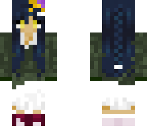 sweater w/inside collar girl