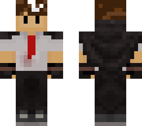 the same skin with a tie because im bored