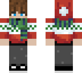 wolfythewolf2 human christmas skin 7689765