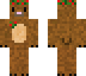 wreath bear ~ christmas