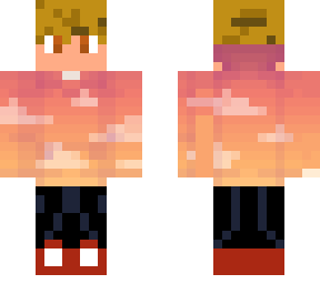 blonde orange eye