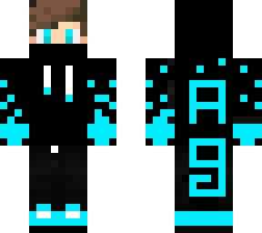 blue/black skin