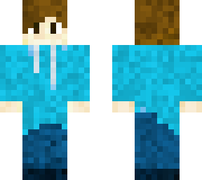 blue person