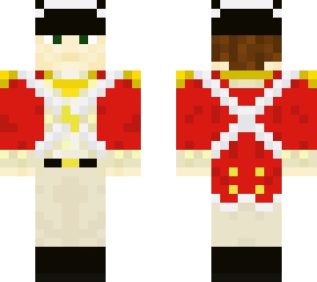 british soldier (white 0utline)