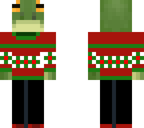 christmas frog