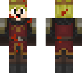 derp medieval me but i've been shot and have blood on me