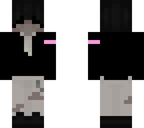 emo with pink flag