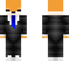 fox in a suit