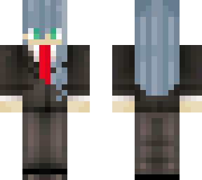 girl with a suit!