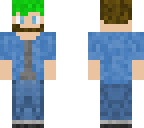 jacksepticeye (green hair)