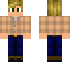 jeans w/ flannel