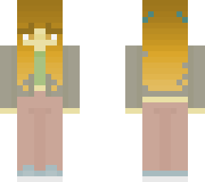 my first attempt at hue shifting hair ;)