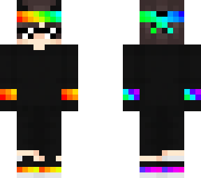 my skin rainbow