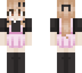 pink and black