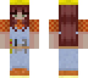red hair builder
