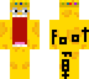 screaming cheese foot