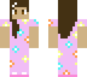 some flowery and bunny pjs!