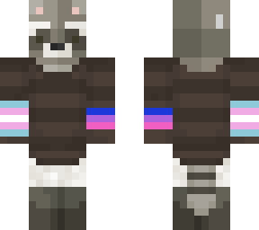 trans and bi racoon