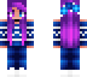 avery ~ blue & purple xmas