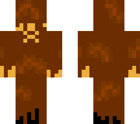 bendy covered in brown paint and turkey feathers/thanksgiving bendy