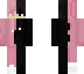 black and pink