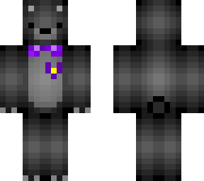 black bear with purple bowtie and more bright heart