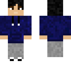 blue boy hoodie