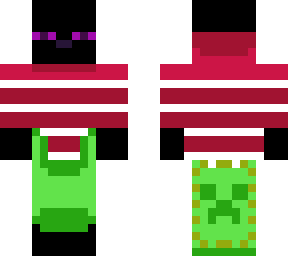 candy cane wolf