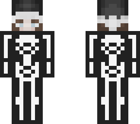 christmas emo skeleton skin