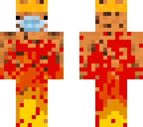 cooke king on fire + mask
