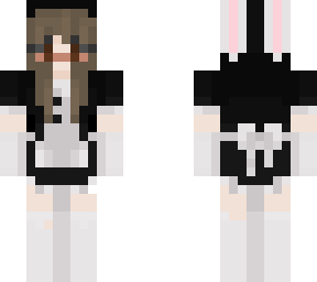 Maid Bunny Kawaii Cute Aesthetic Egirl Babygirl Uwu Minecraft Skins