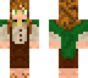 edit of hobbit girl