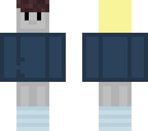 ghost in blue socks!
