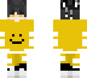 gold and white smiley