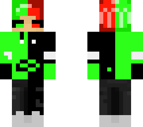 green and red