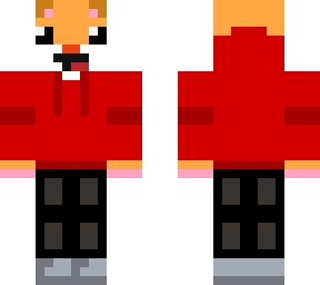 hamster with red hoodie