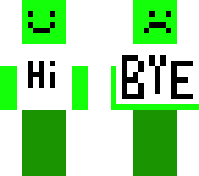 hi x bye