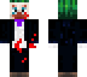 joker with black suit